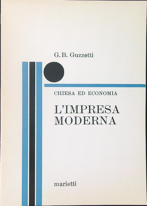 L' impresa moderna - G. B. Guzzetti - copertina