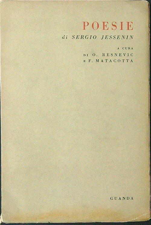 Poesie di Sergio Jessenin
