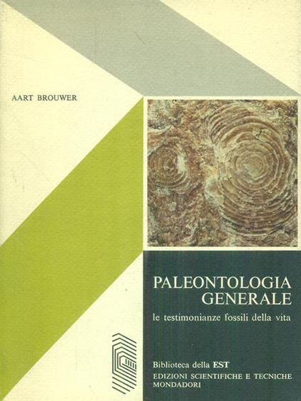 Paleontologia generale - Aart Brouwer - copertina