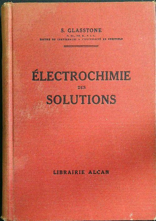 Electrochimie des solutions