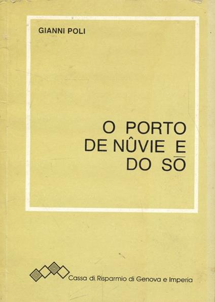 O porto de nuvie e do so - Gianni Poli - copertina
