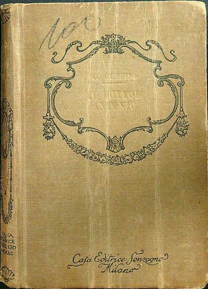 Il dottor Antonio - G. Ruffini - copertina