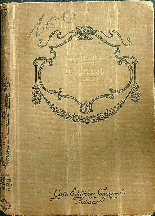 Il dottor Antonio - G. Ruffini - copertina