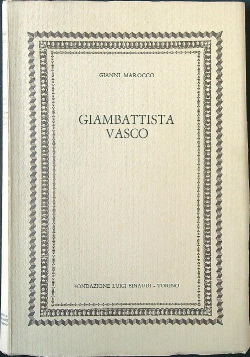 Giambattista Vasco