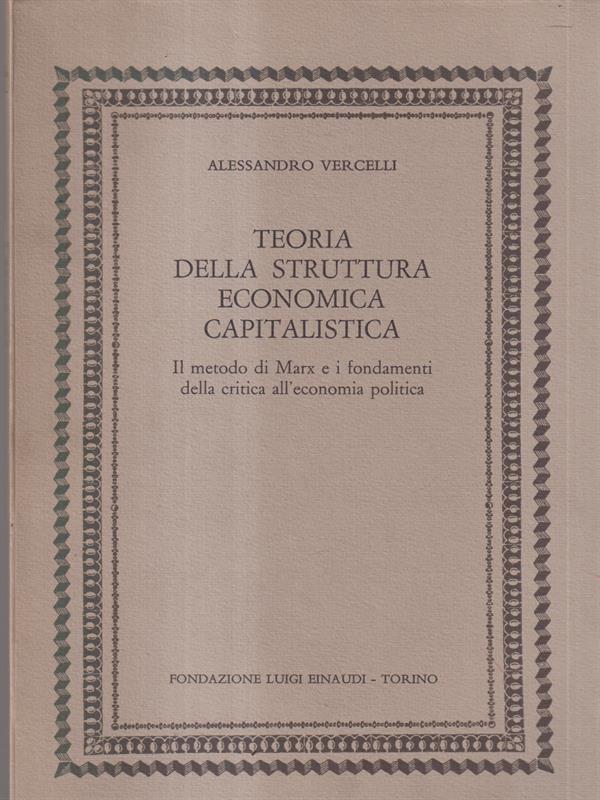 Teoria della struttura economica capitalistica