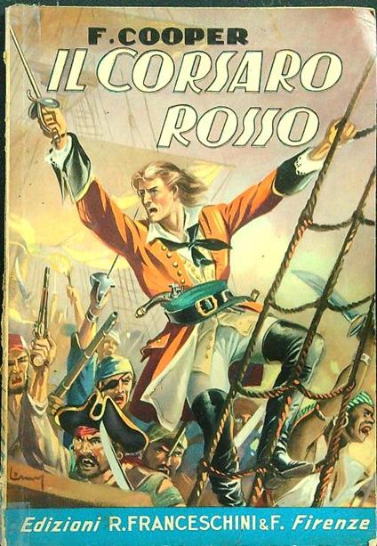 Il corsaro rosso - F. Cooper - copertina