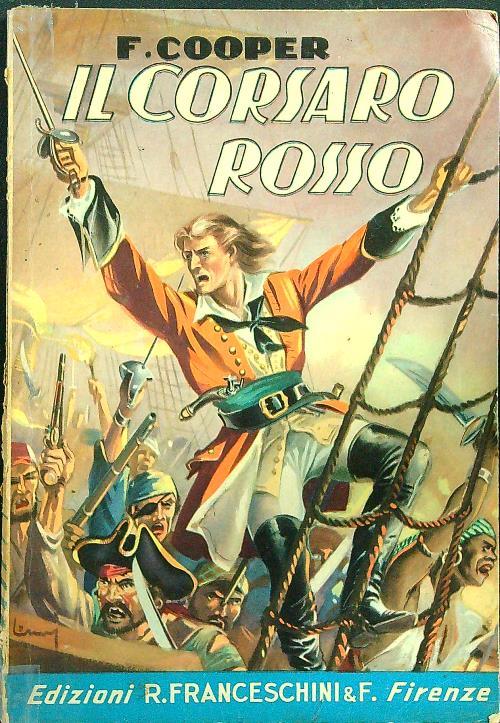 Il corsaro rosso - F. Cooper - copertina