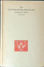 Opere di Castiglione della casa Cellini La letteratura italian Storia e testi Vol 27