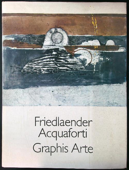 Acquaforti - J. Friedlaender - copertina