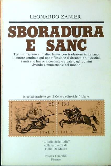 Sboradura e Sanc - Leonardo Zanier - copertina