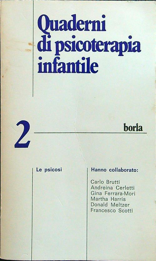 Quaderni di psicoterapia infantile