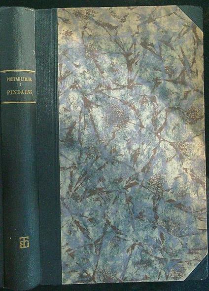Poetae Lyrici Graeci I Pindari Carmina - copertina