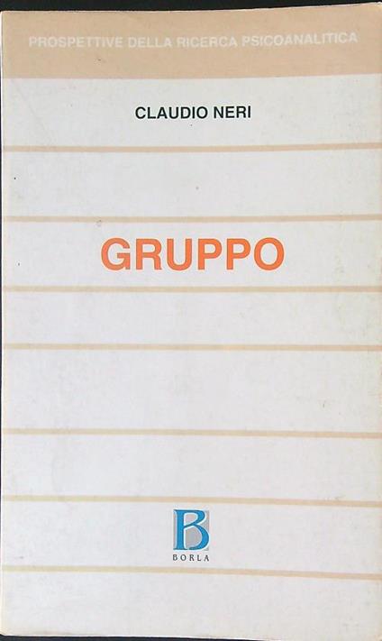 Gruppo - Claudio Neri - copertina