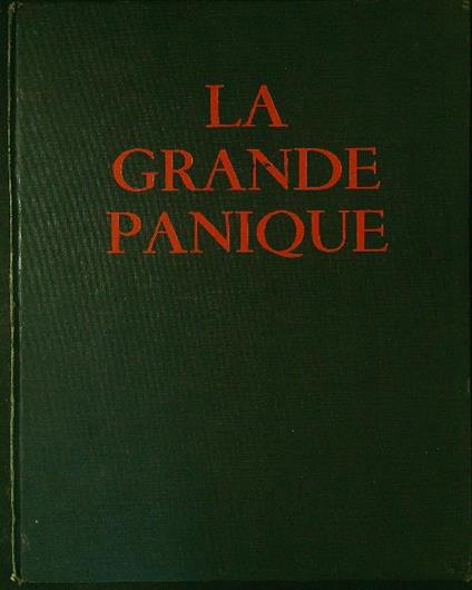La  Grande panique - Sempè - copertina