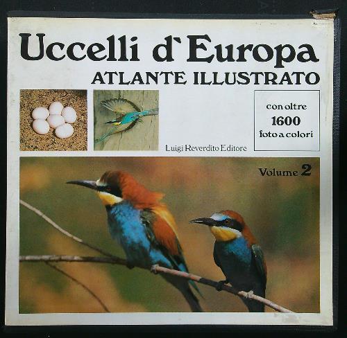 Uccelli d'Europa Atlante illustrato 2vv - copertina