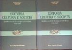 Editoria cultura e società 2 vv