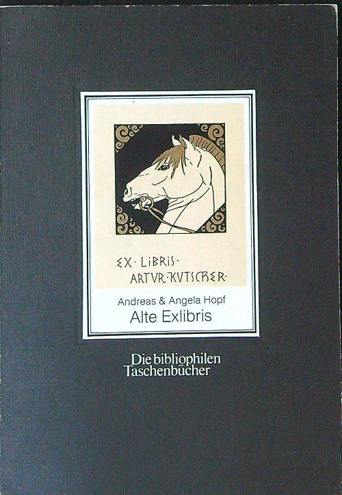 Alte Exlibris - A, Hopf - copertina