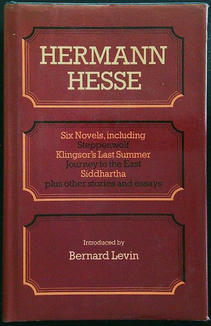 Six novels - Hermann Hesse - copertina