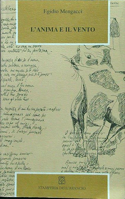 L' anima e il vento - Egidio Mengacci - copertina
