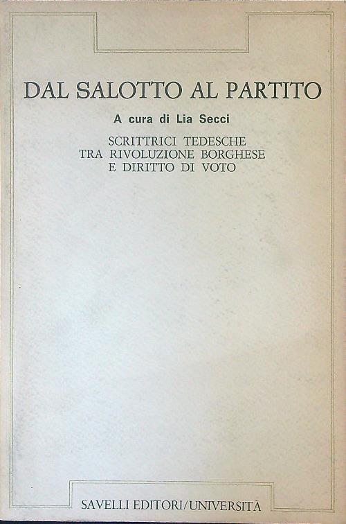 Dal salotto al partito