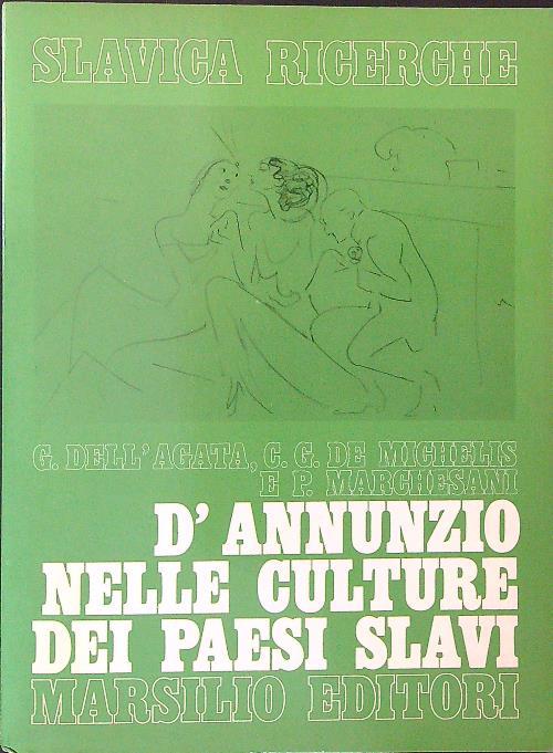 D'Annunzio nelle culture dei paesi Slavi - copertina