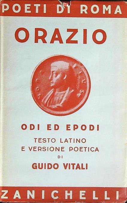 Odi ed epodi - Orazio - copertina