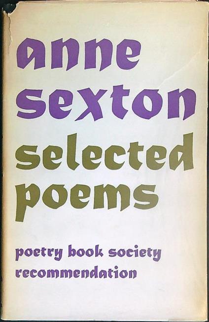 Selected Poems - Anne Sexton - copertina