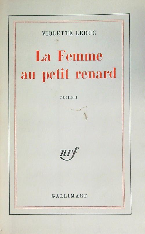 La femme au petit renard 