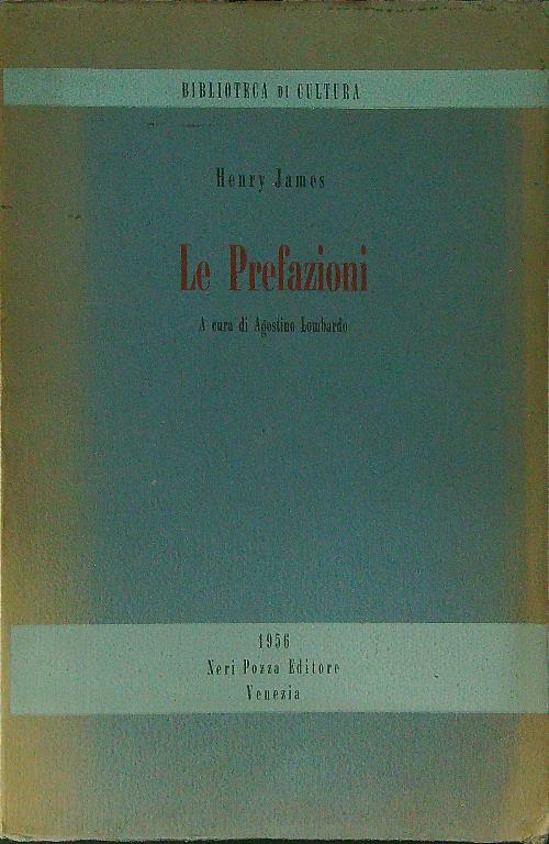 Le  prefazioni