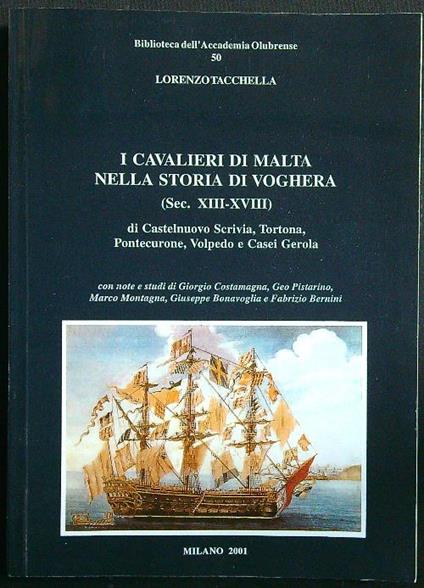 I cavalieri di Malta nella storia di Voghera - Lorenzo Tacchella - copertina