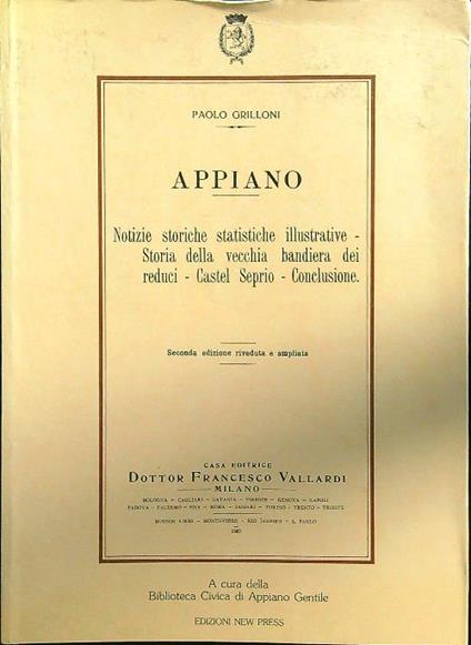 Appiano - Paolo Grilloni - copertina