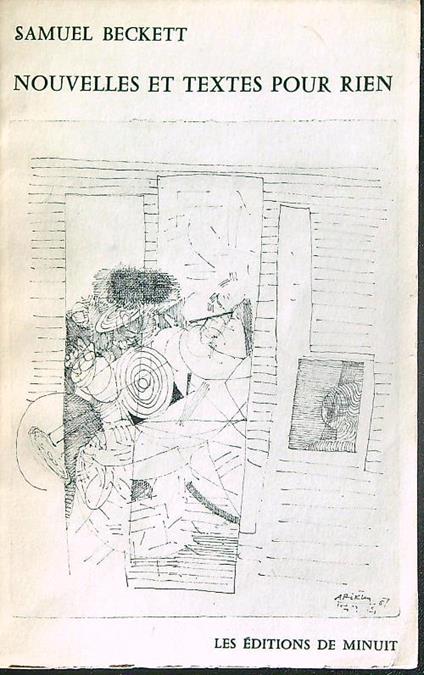 Nouvelles et textes pour rien - Samuel Beckett - copertina