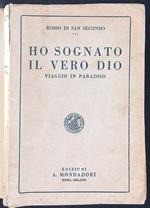 Ho sognato il vero Dio
