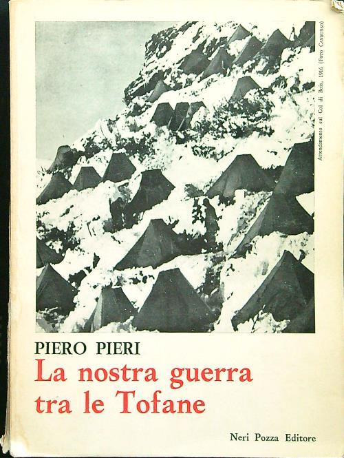 La nostra guerra tra le Toafane - Piero Pieri - copertina