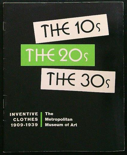 Inventive clothes 1909-1939 - copertina
