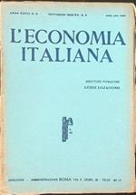 L' economia Italiana Anno XXVII n.9 / Settembre 1942 - XX