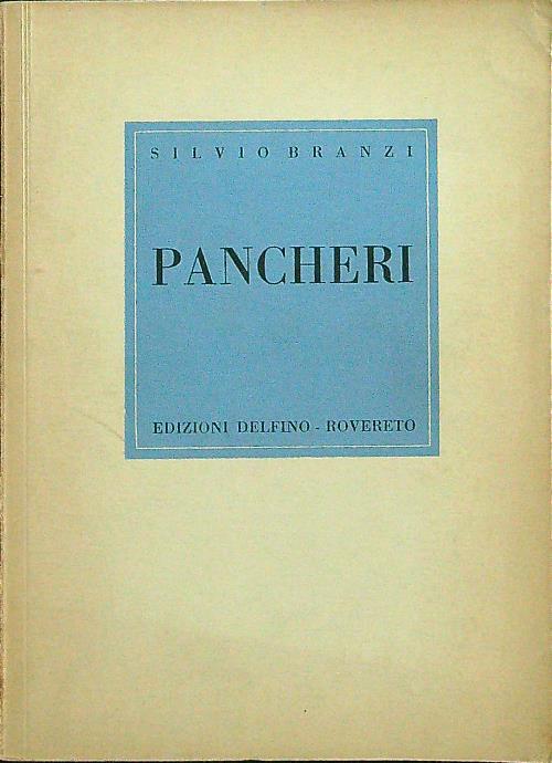 Pancheri - Silvio Branzi - copertina