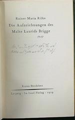 Die aufzeichnungen des Malte Laurids Brigge 2vv