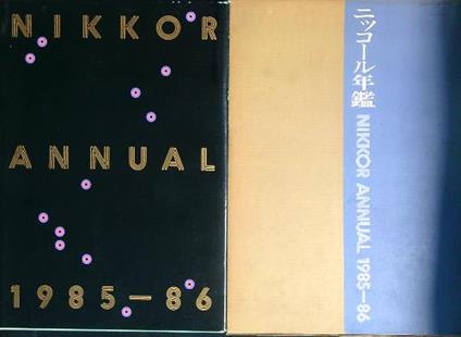 Nikkor Annual 1985-86 - copertina