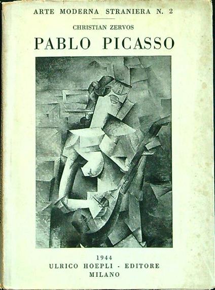 Pablo Picasso - Christian Zervos - copertina