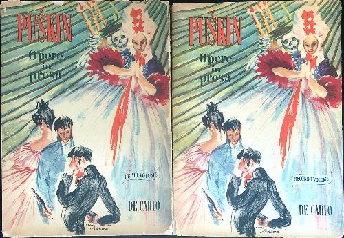 Opere in prosa 2 vv - Puskun - copertina