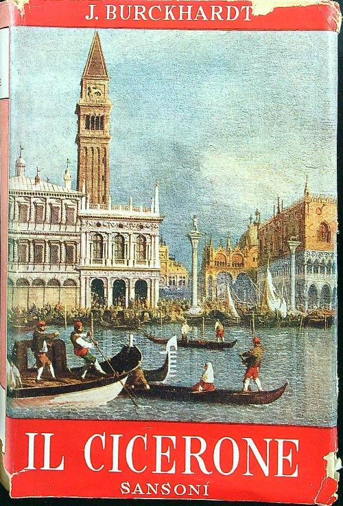 Il cicerone - J. Burckhardt - copertina