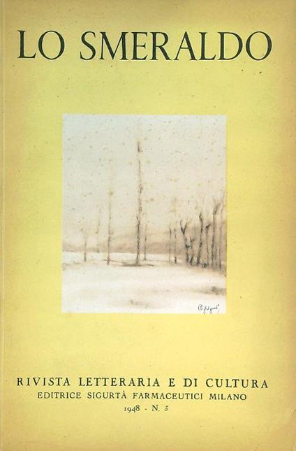 Lo smeraldo 3/1948 - copertina