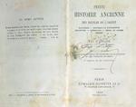 Petite histoire ancienne des peuples de l'orient