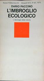 L' imbroglio ecologico