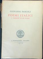Poemi italici e canzoni di Re Enzio