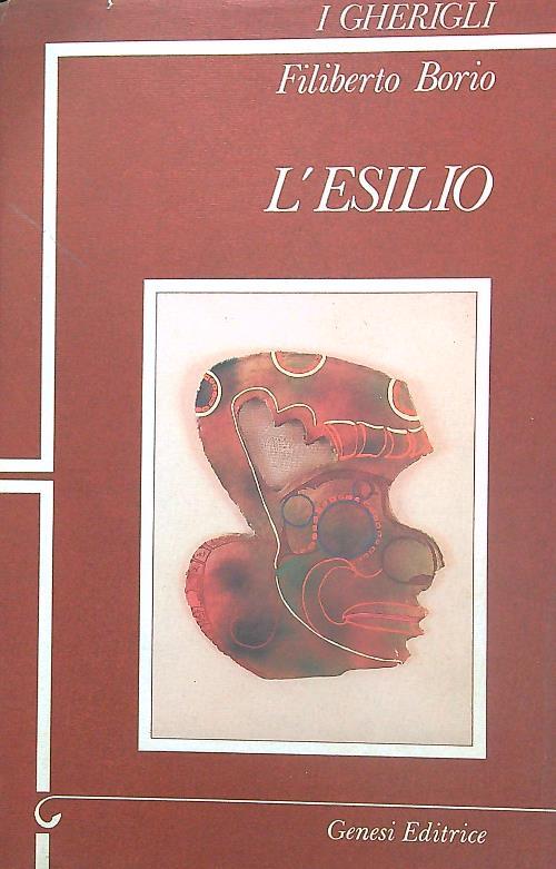 L' esilio - Filiberto Borio - copertina