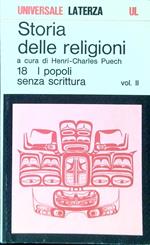 Storia delle religioni 18. I popoli senza scrittura. Vol II