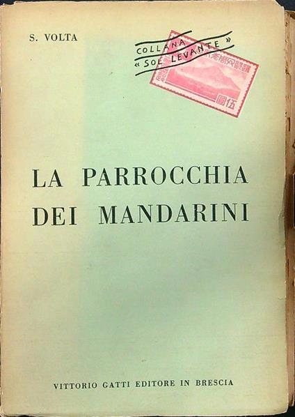 La parrocchia dei mandarini - S. Volta - copertina
