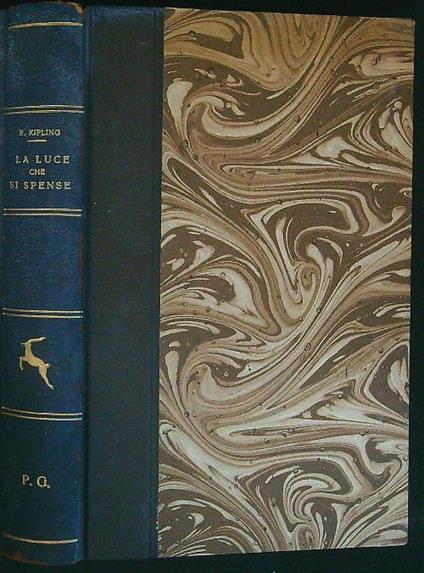 La  luce che si spense - R. Kipling - copertina
